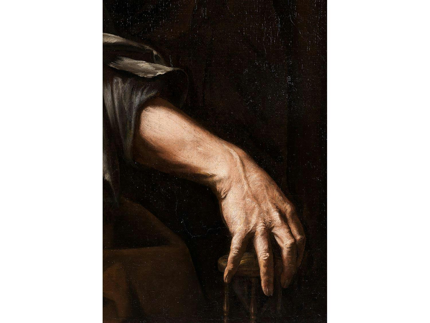 Detailabbildung: Jusepe de Ribera, genannt „lo Spagnoletto“, 1588/91 Xàtiva/ Valencia – 1652 Neapel