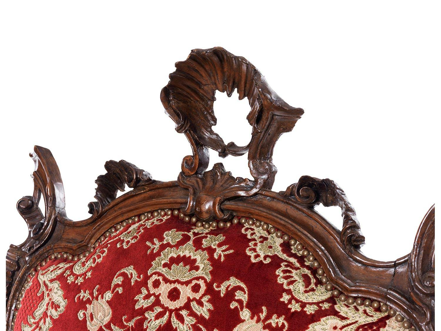 Detailabbildung: Venezianischer Thronsessel