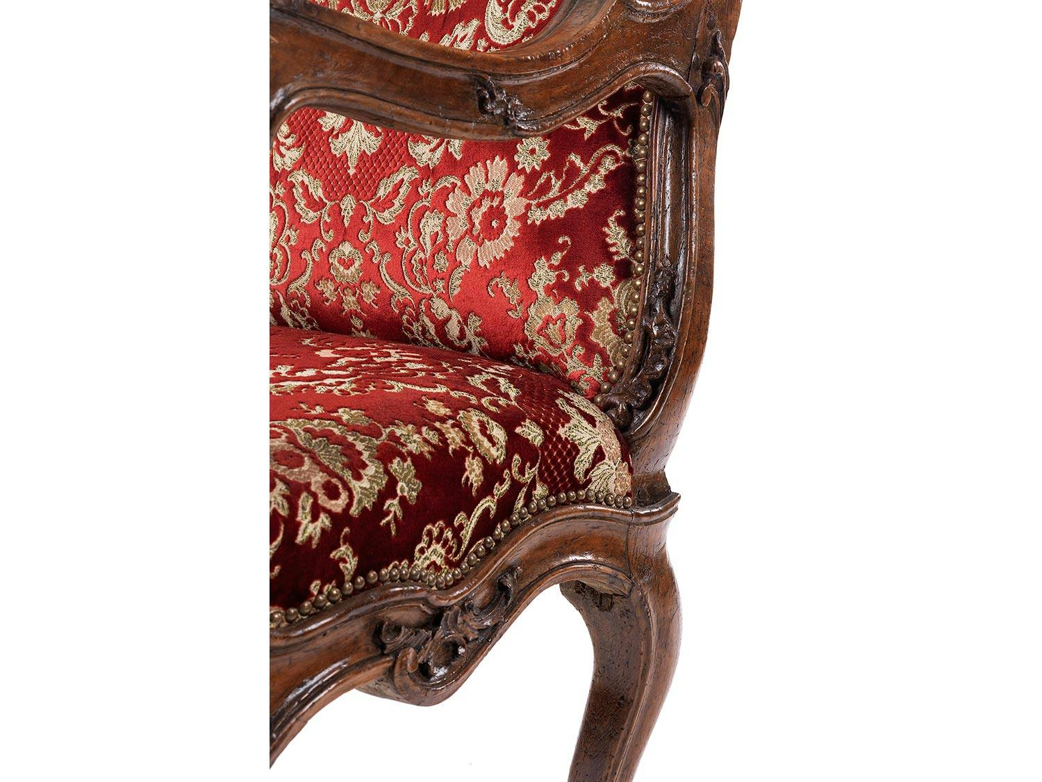Detailabbildung: Venezianischer Thronsessel