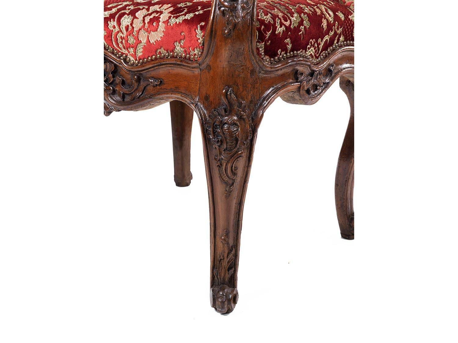 Detailabbildung: Venezianischer Thronsessel