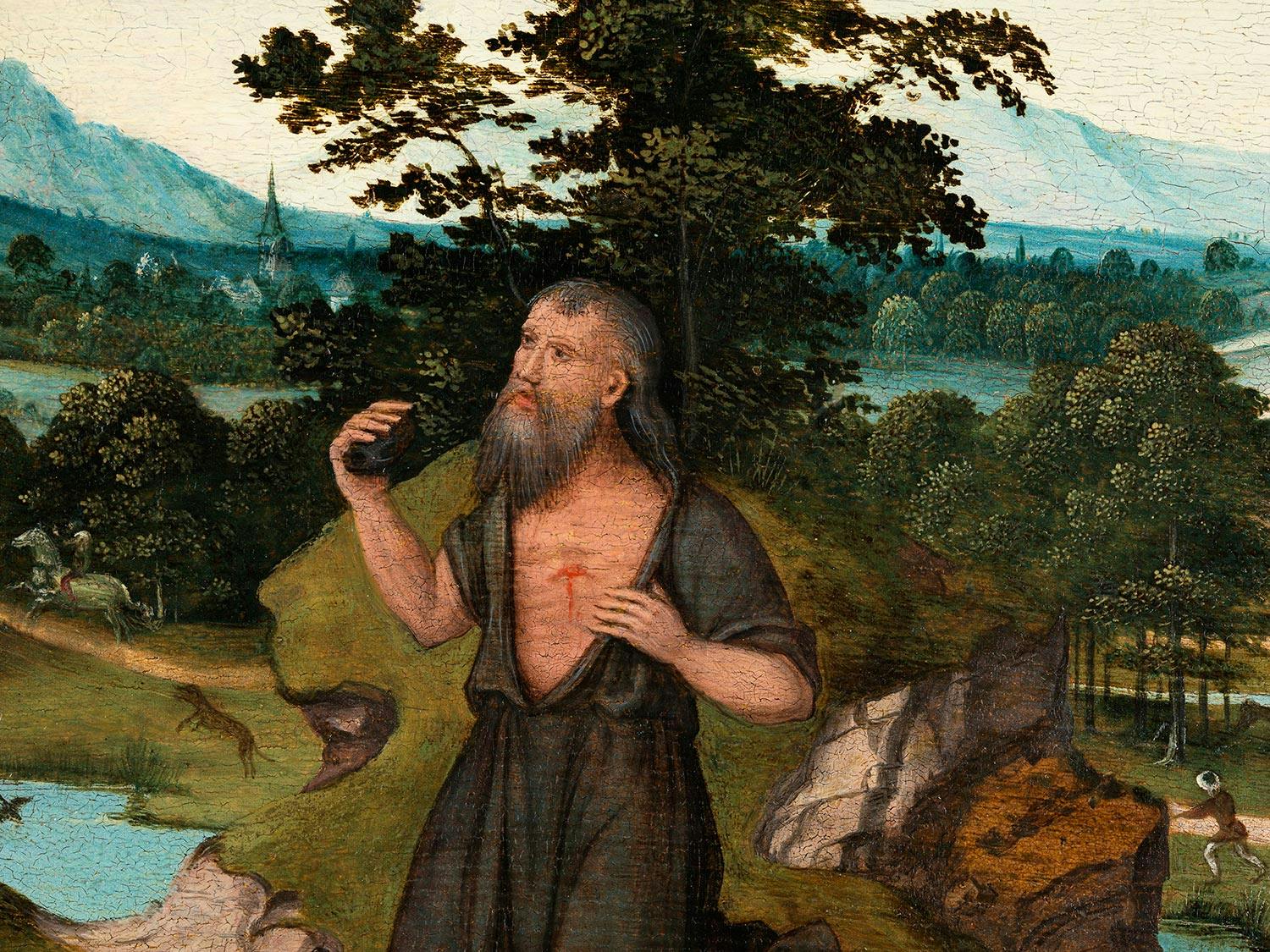 Detailabbildung: Joachim Patinir, um 1480 – 1524, Nachfolge des