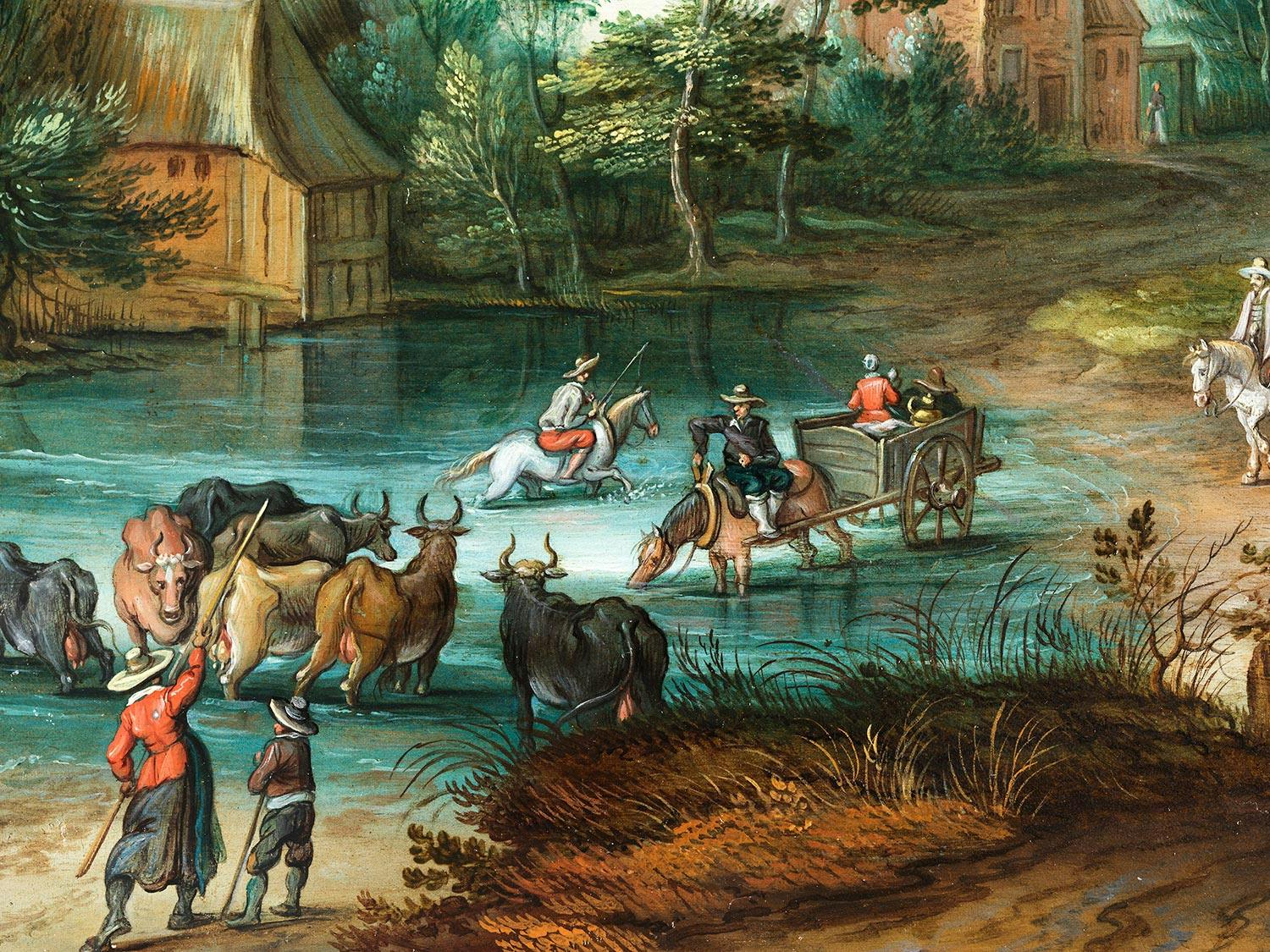 Detailabbildung: Izaack van Oosten, 1613 Antwerpen – 1661