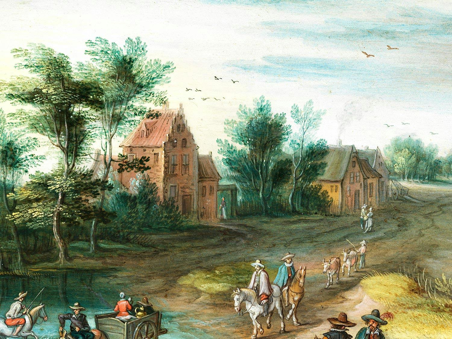 Detailabbildung: Izaack van Oosten, 1613 Antwerpen – 1661