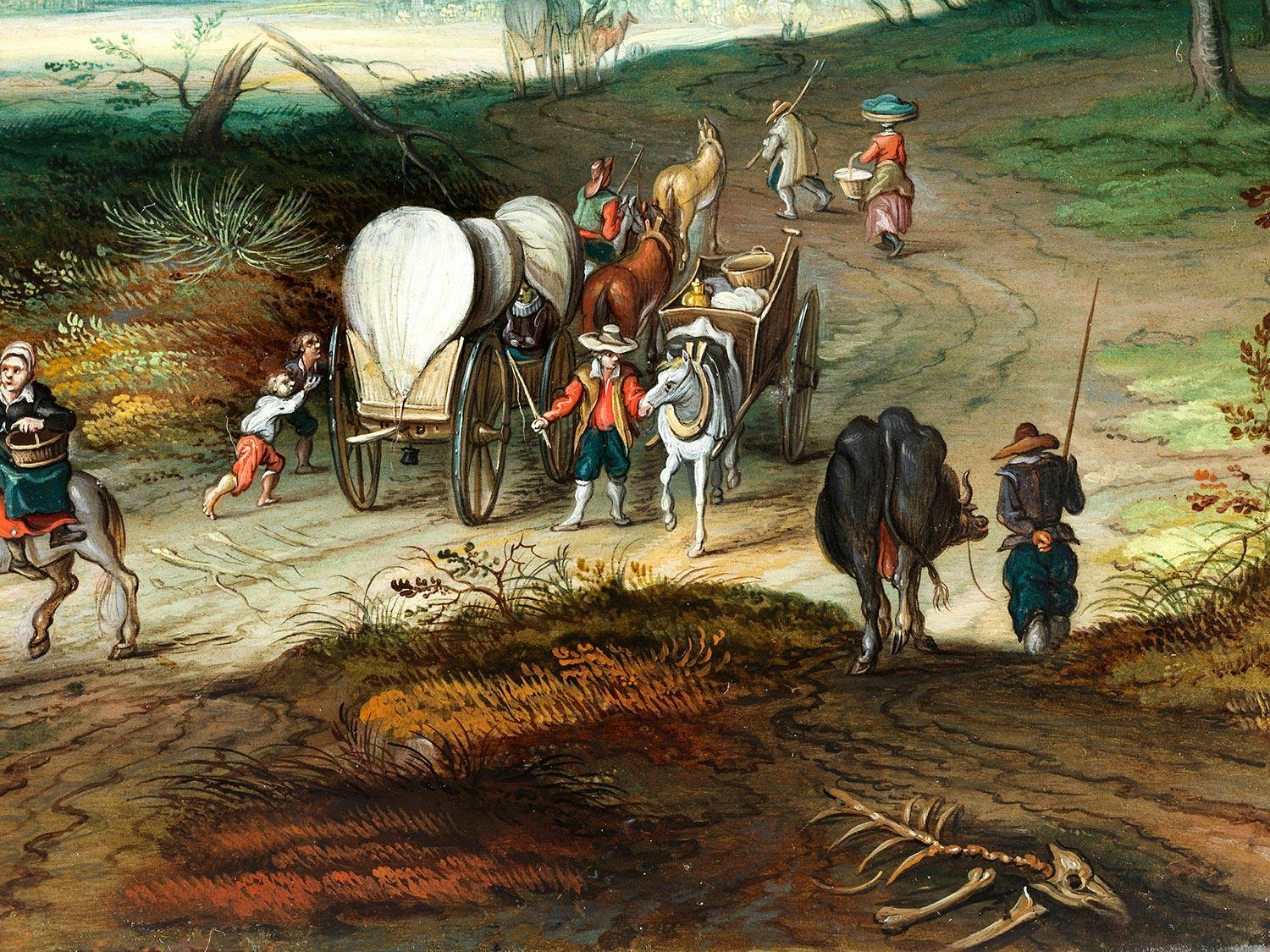 Detailabbildung: Izaack van Oosten, 1613 Antwerpen – 1661