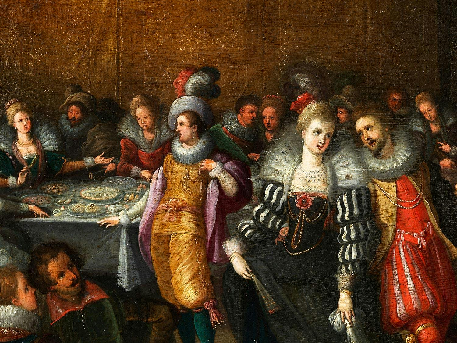 Detailabbildung: Hieronymus Francken III, 1611 – um 1661, zug.