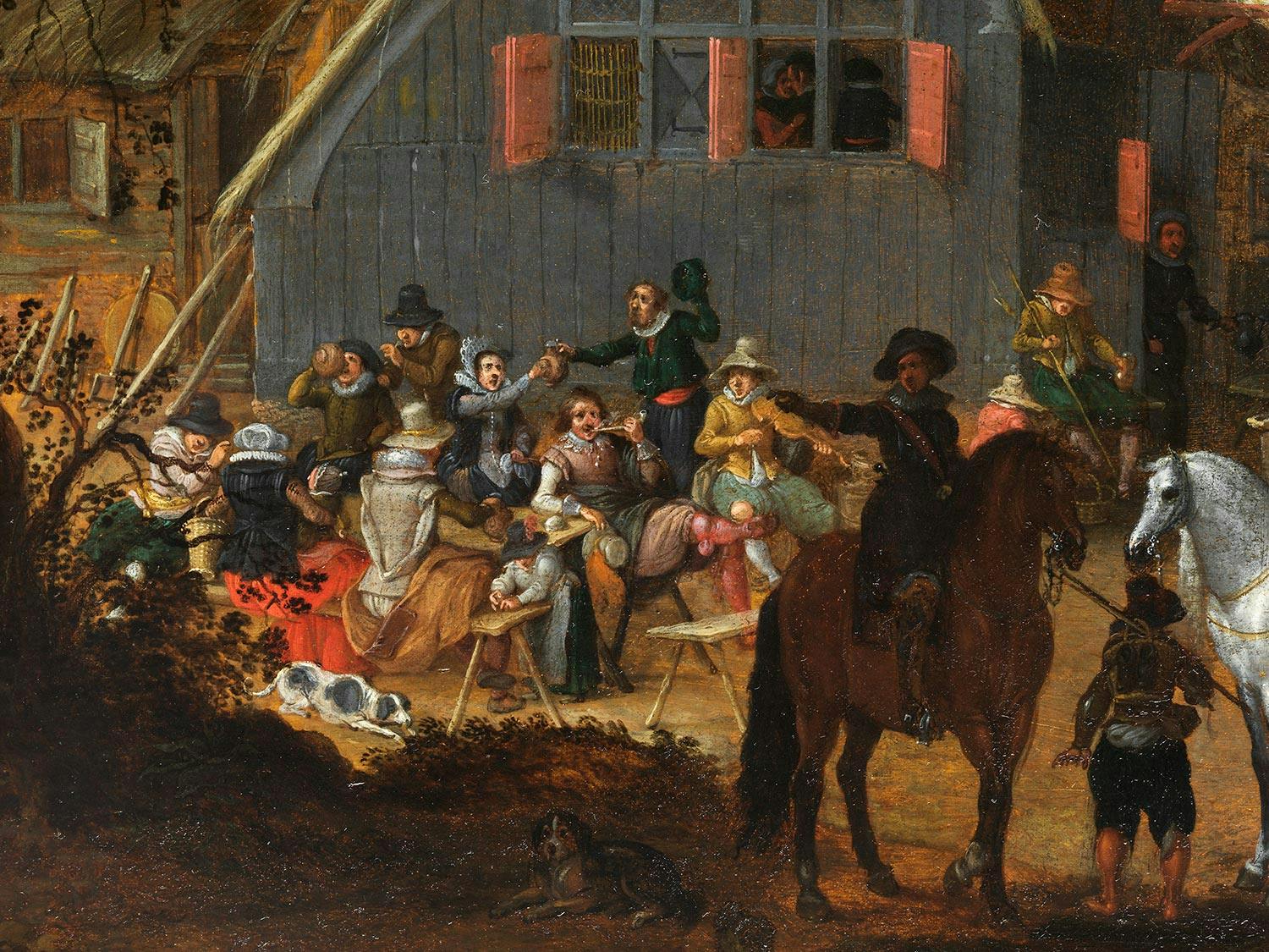 Detailabbildung: Sebastian Vrancx, 1573 Antwerpen – 1647 ebenda