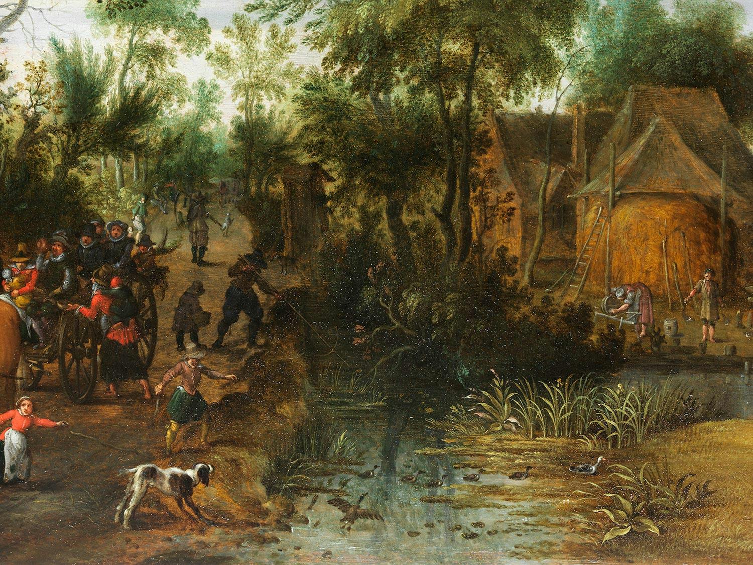 Detailabbildung: Sebastian Vrancx, 1573 Antwerpen – 1647 ebenda