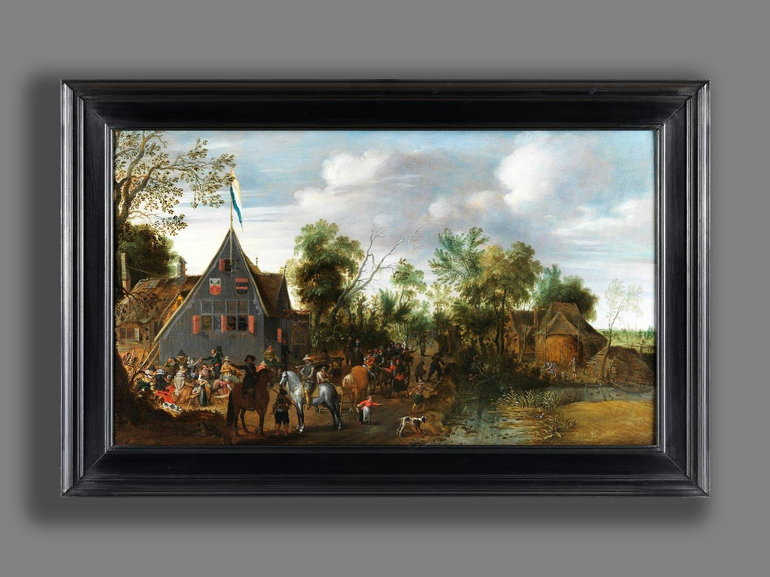 Detailabbildung: Sebastian Vrancx, 1573 Antwerpen – 1647 ebenda