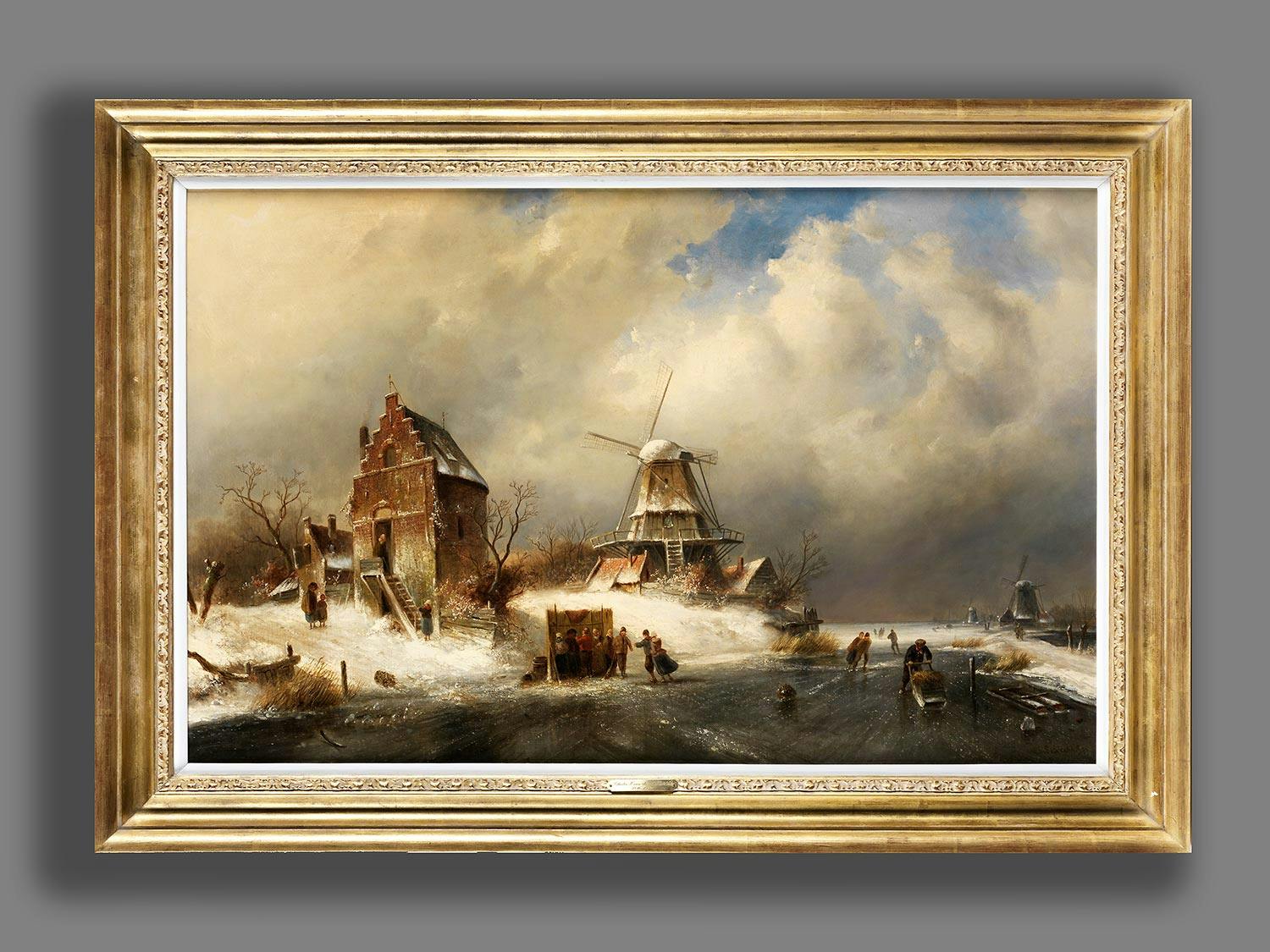 Detailabbildung: Charles Henri Joseph Leickert, 1816 Brüssel – 1907 Mainz