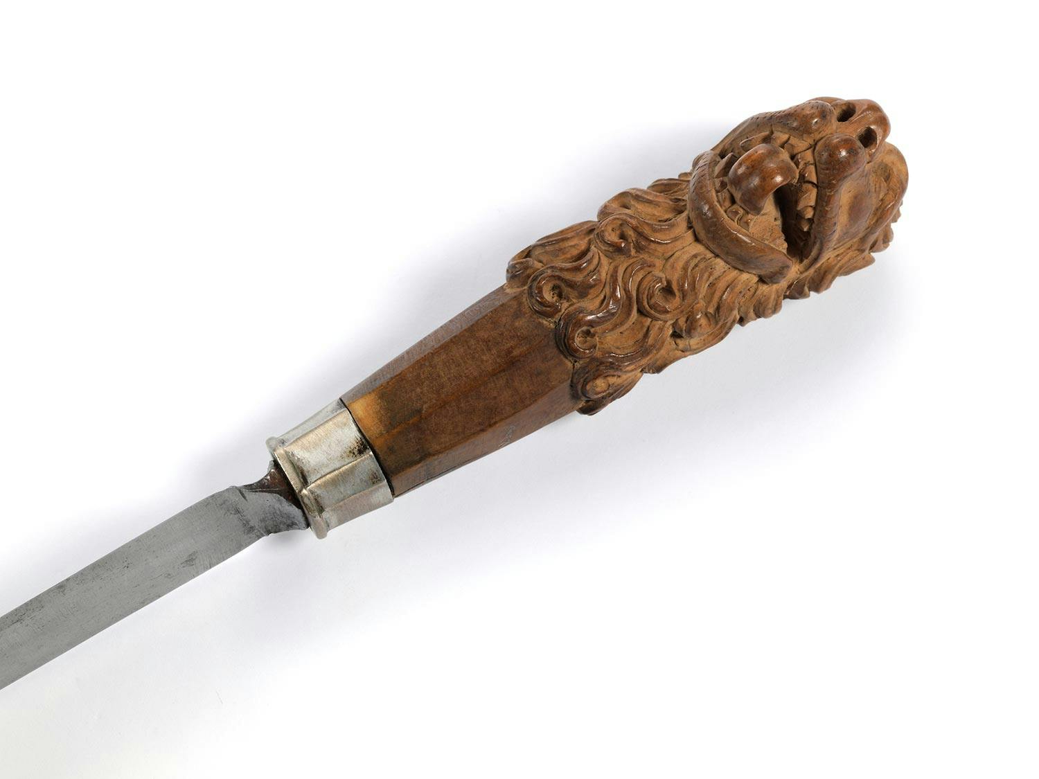 Detailabbildung: Barockes Tafelmesser