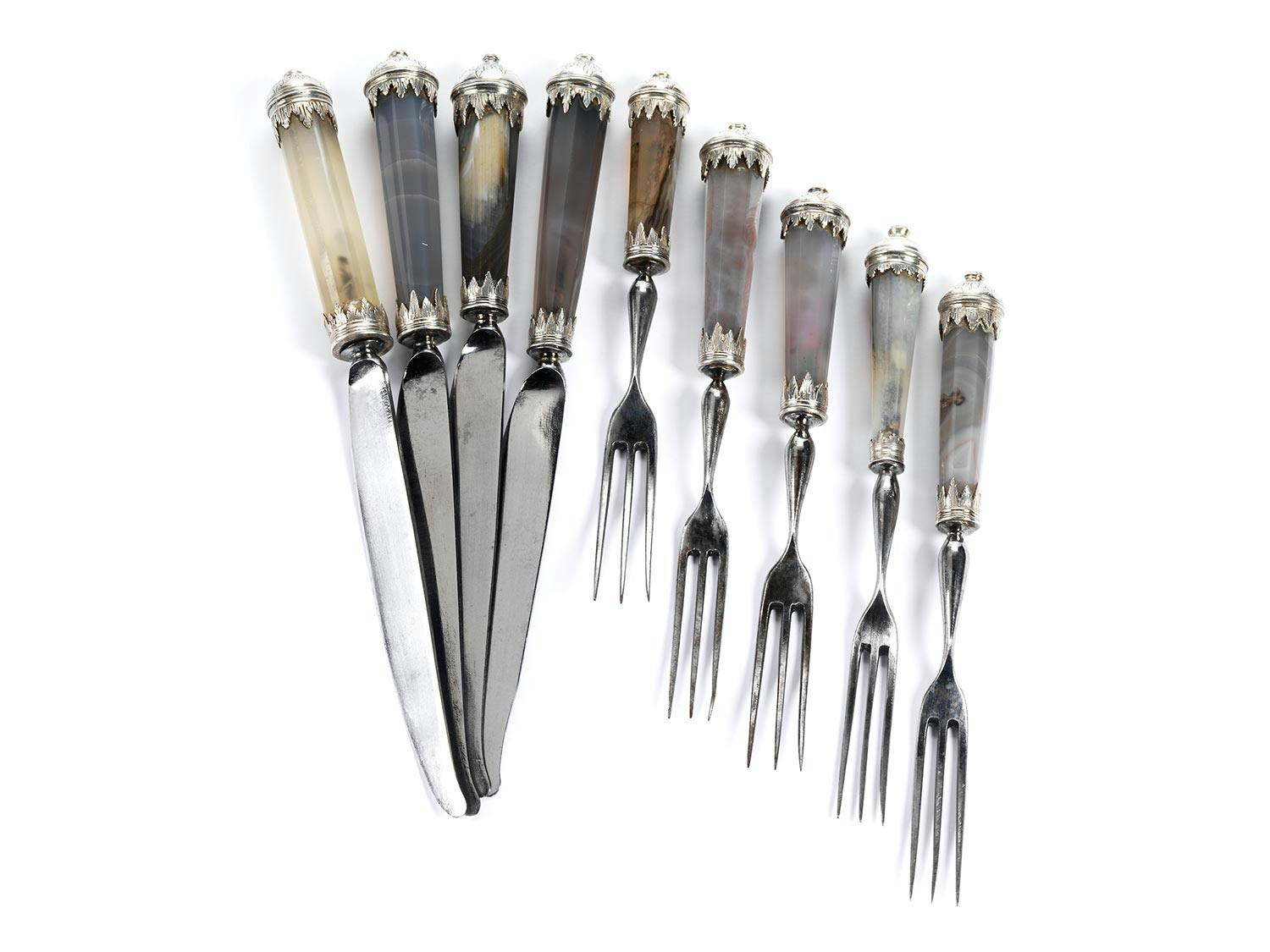 Höfisches barockes Tafelbesteck