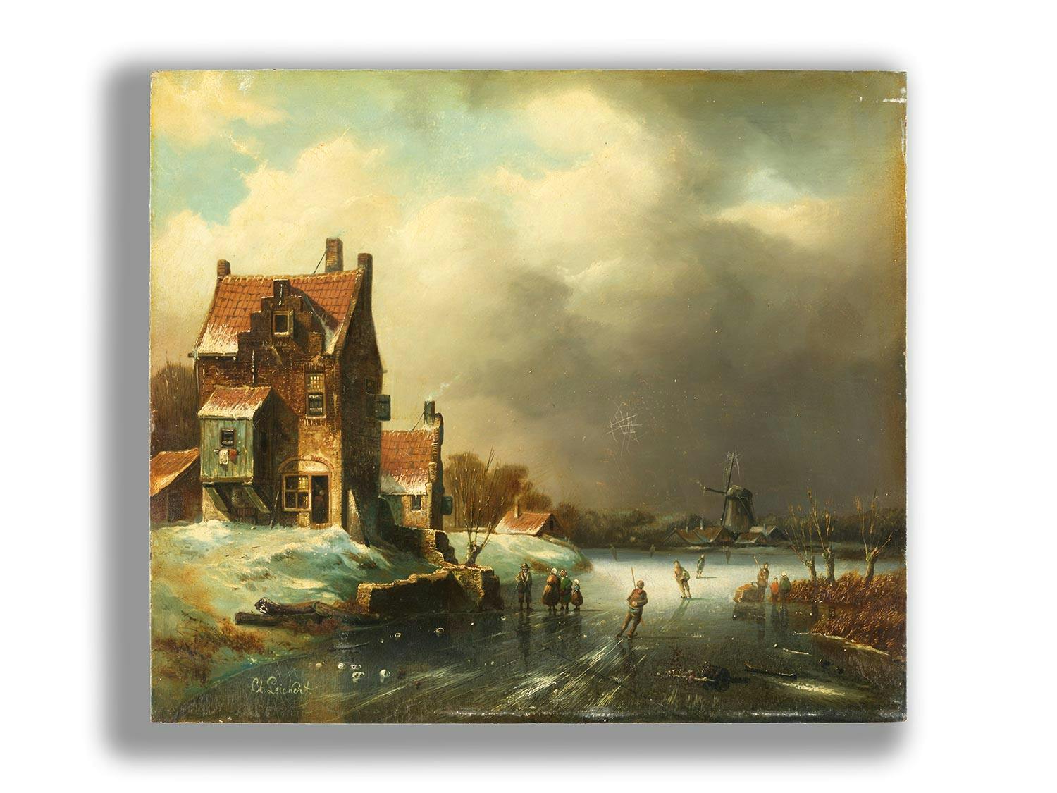 Detailabbildung: Charles Henri Joseph Leickert, 1816 Brüssel – 1907 Mainz