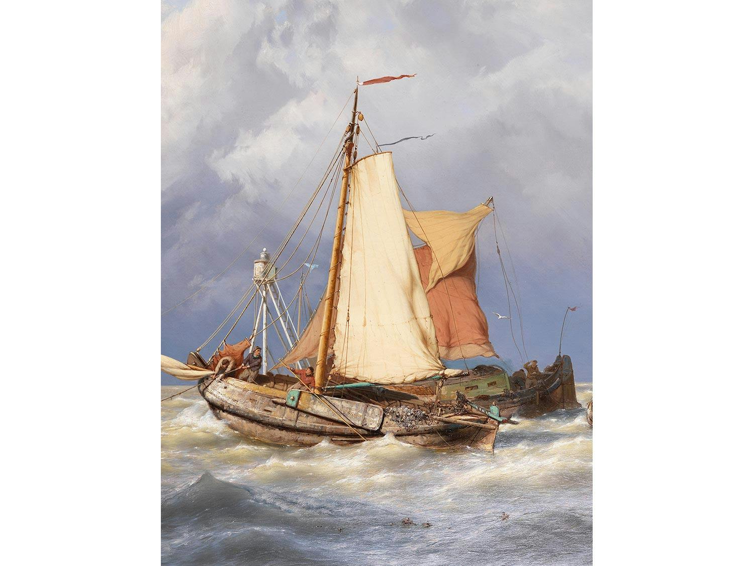 Detailabbildung: Jan Hermann Barend Koekkoek, 1840 Amsterdam – 1912 Hilversum