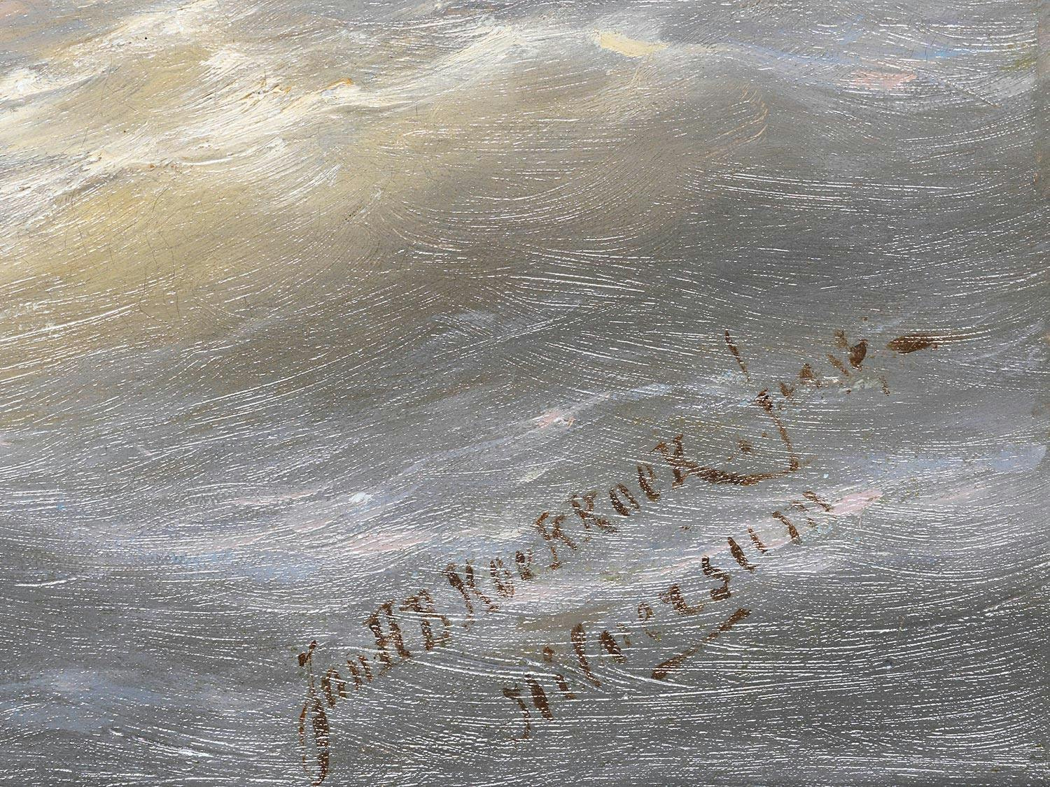 Detailabbildung: Jan Hermann Barend Koekkoek, 1840 Amsterdam – 1912 Hilversum