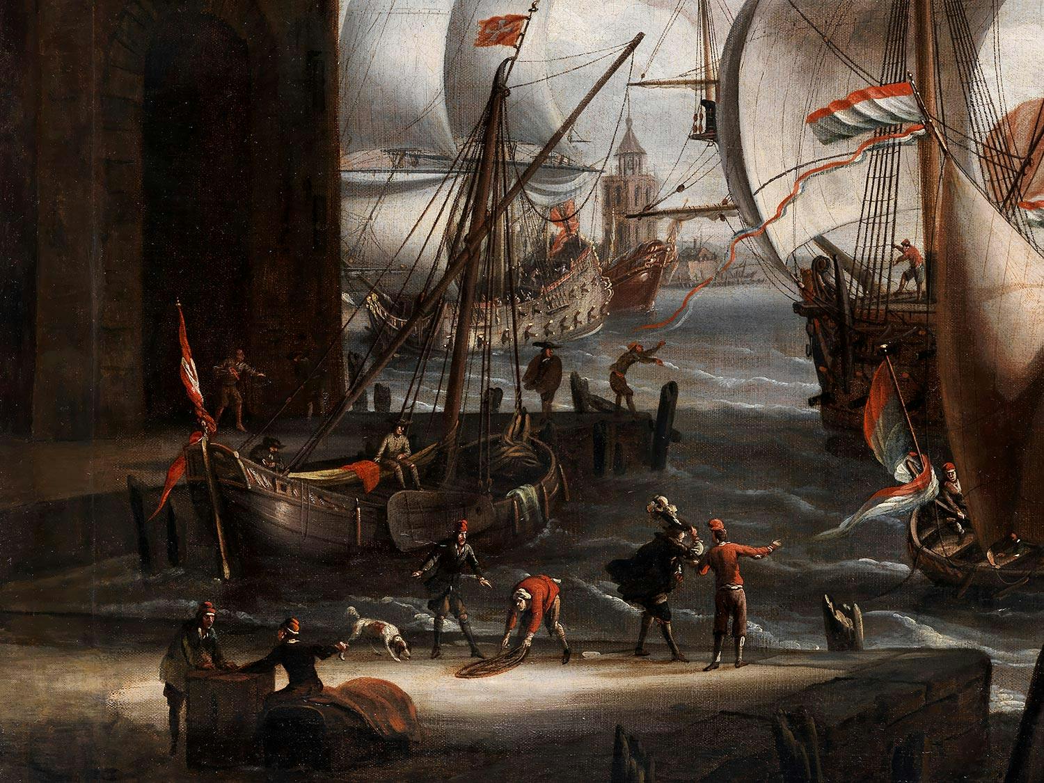 Detailabbildung: Lorenzo A. Castro, auch genannt „Laureys A. Castro“, tätig 1644 Antwerpen – 1700