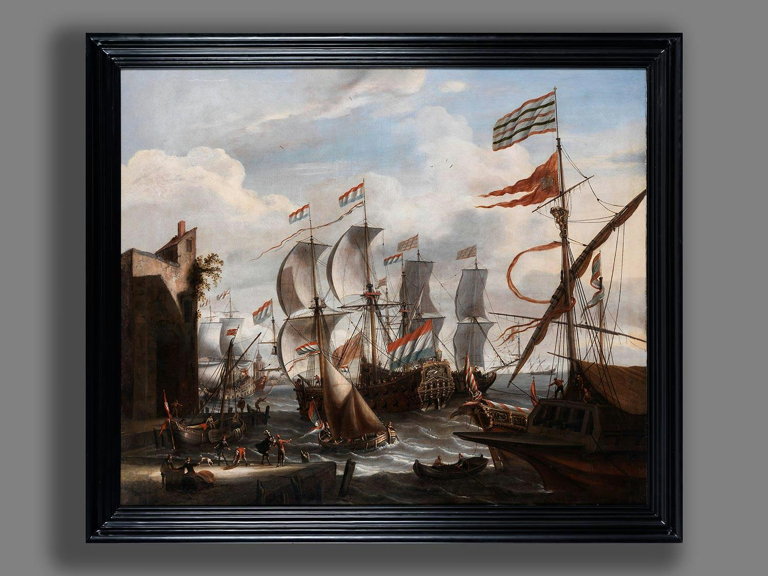 Detailabbildung: Lorenzo A. Castro, auch genannt „Laureys A. Castro“, tätig 1644 Antwerpen – 1700