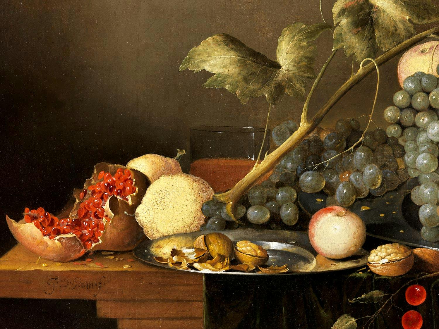Detailabbildung: Jan Davidsz. de Heem, 1606 – 1683/84, Werkstatt des
