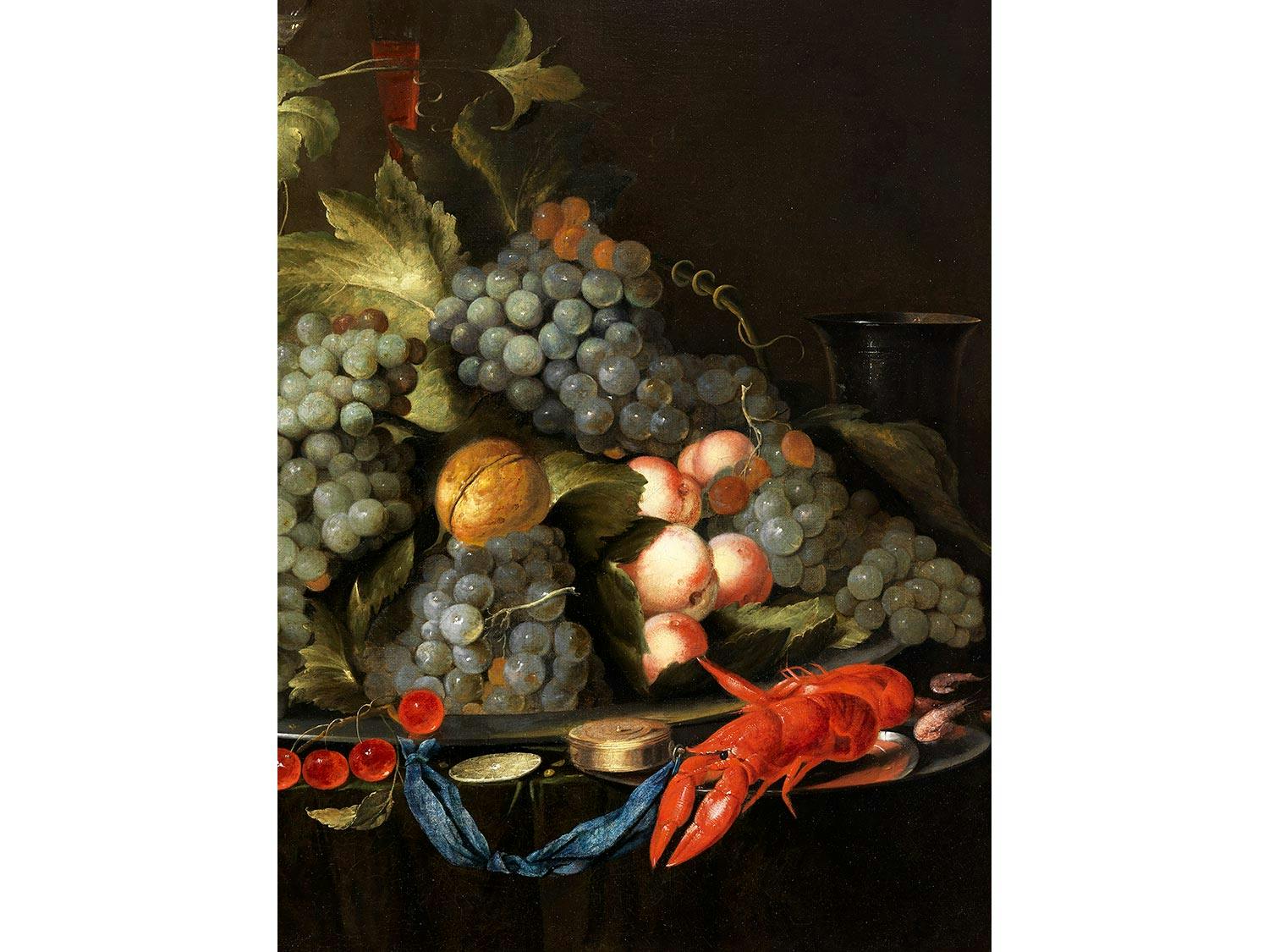 Detailabbildung: Jan Davidsz. de Heem, 1606 – 1683/84, Werkstatt des