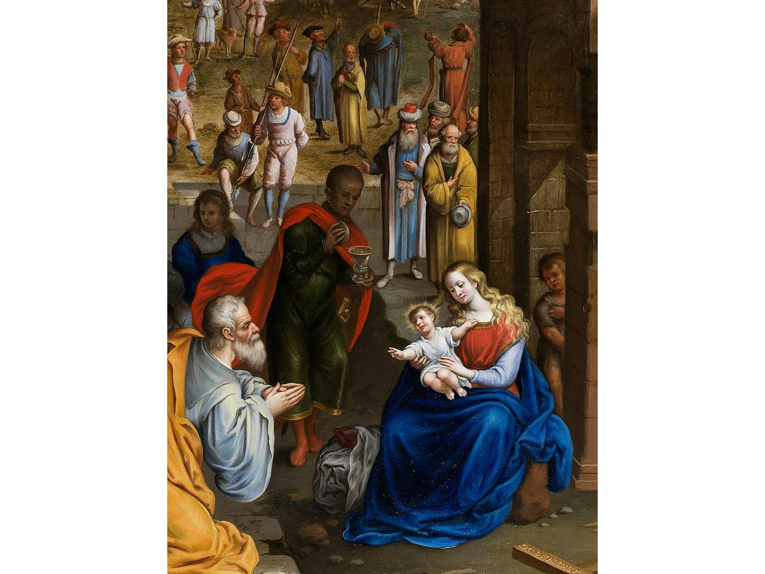 Detailabbildung: Matteo Cristadoro, geb. 1639 Agrigento