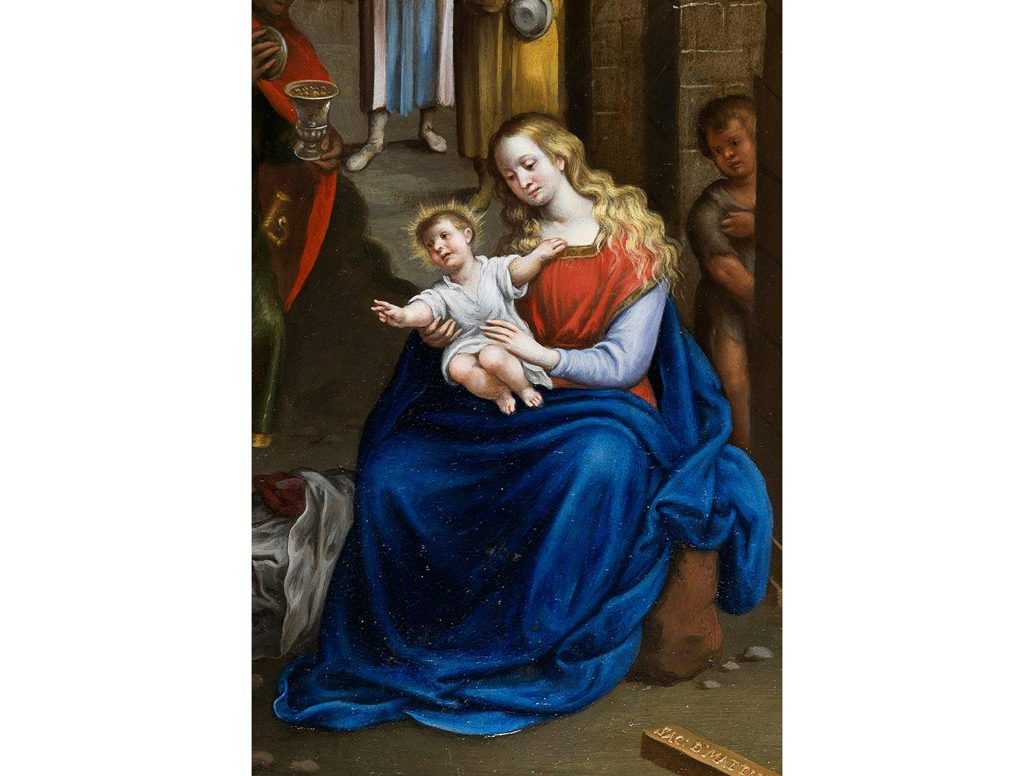 Detailabbildung: Matteo Cristadoro, geb. 1639 Agrigento