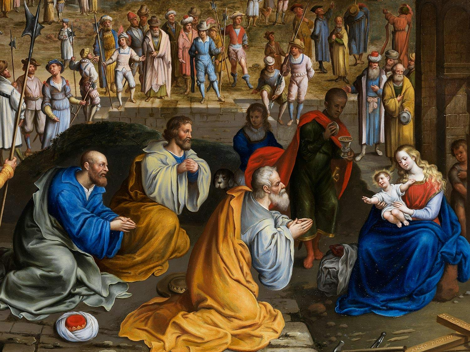 Detailabbildung: Matteo Cristadoro, geb. 1639 Agrigento