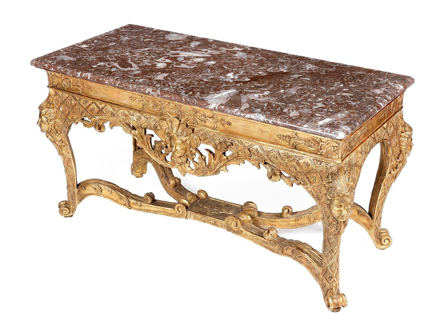 Detailabbildung: Großer Régence-Konsoltisch