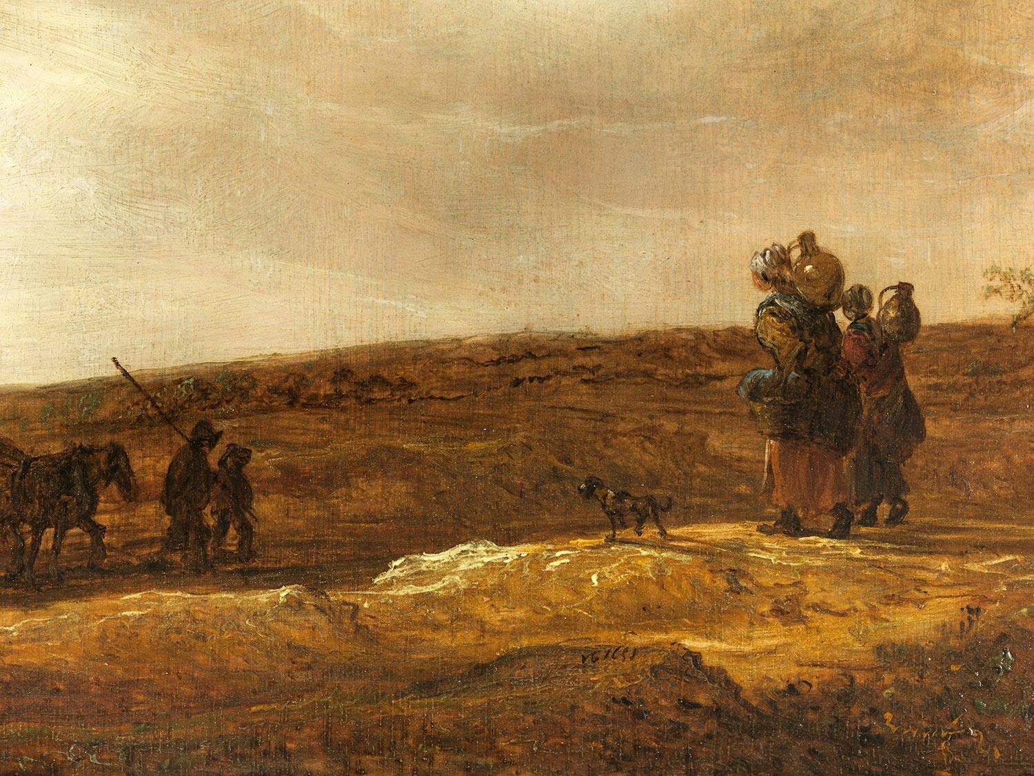 Detailabbildung: Jan Jozefsz. van Goyen, 1596 Leiden – 1656 Den Haag