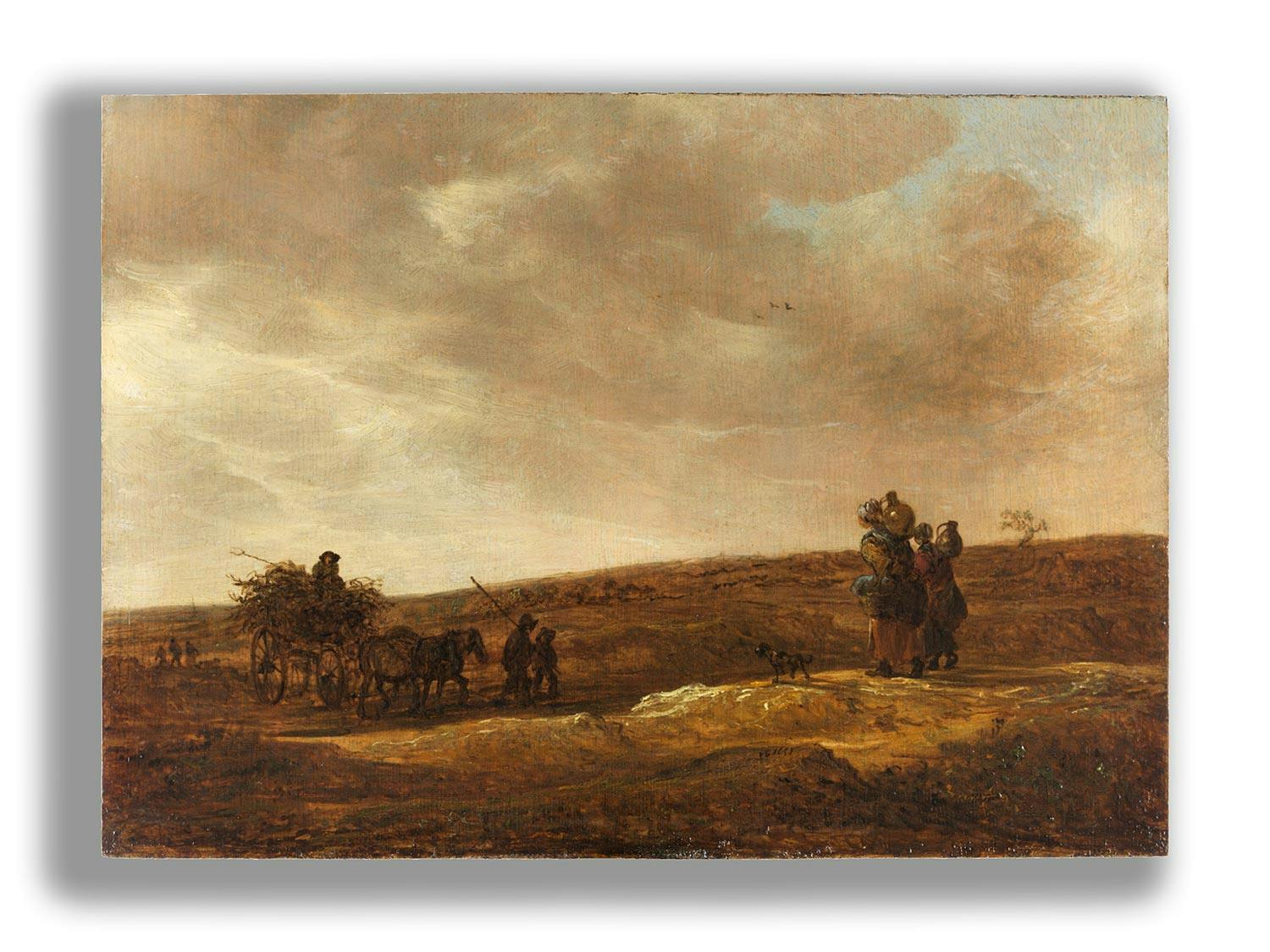 Detailabbildung: Jan Jozefsz. van Goyen, 1596 Leiden – 1656 Den Haag