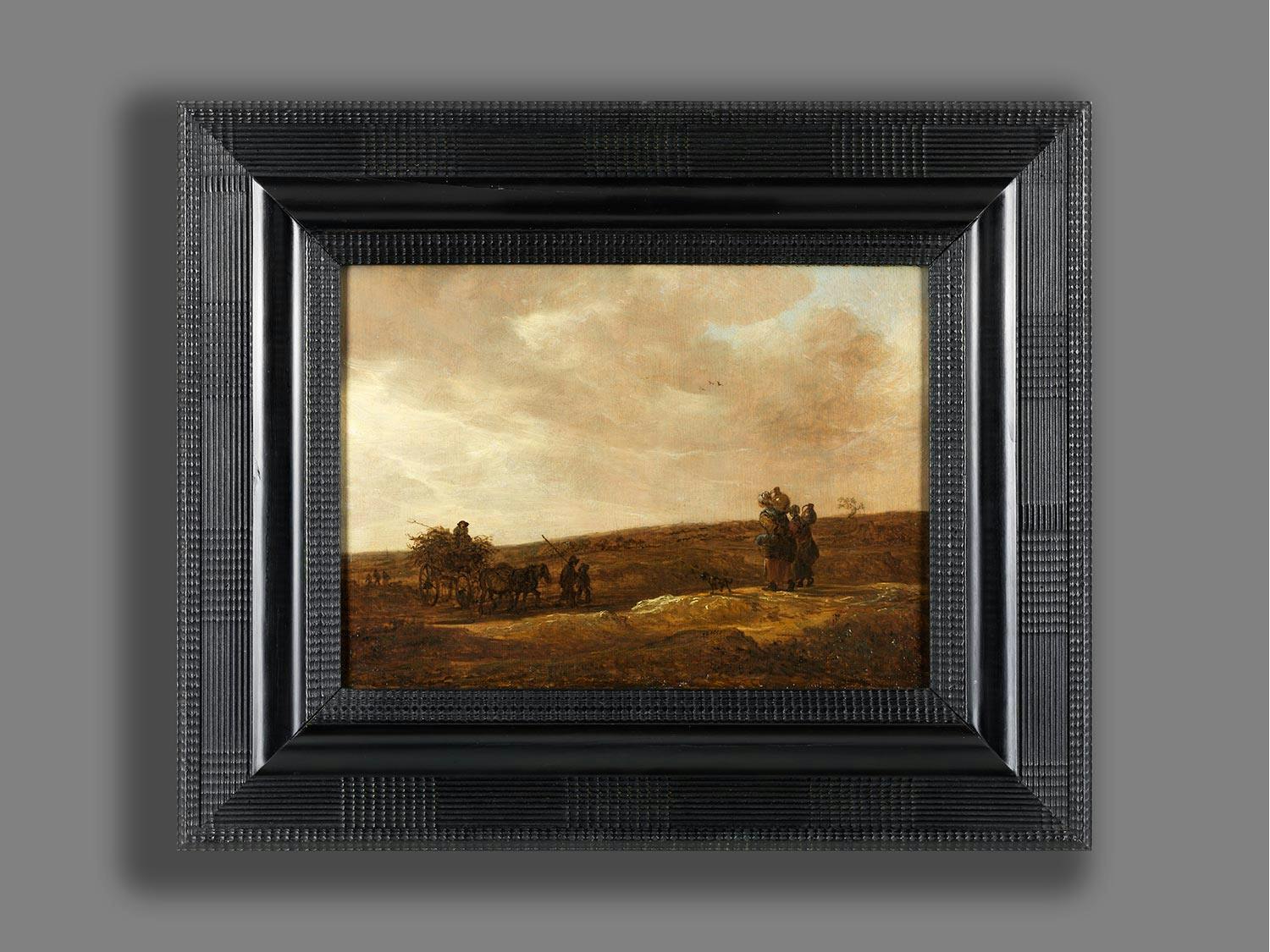 Detailabbildung: Jan Jozefsz. van Goyen, 1596 Leiden – 1656 Den Haag