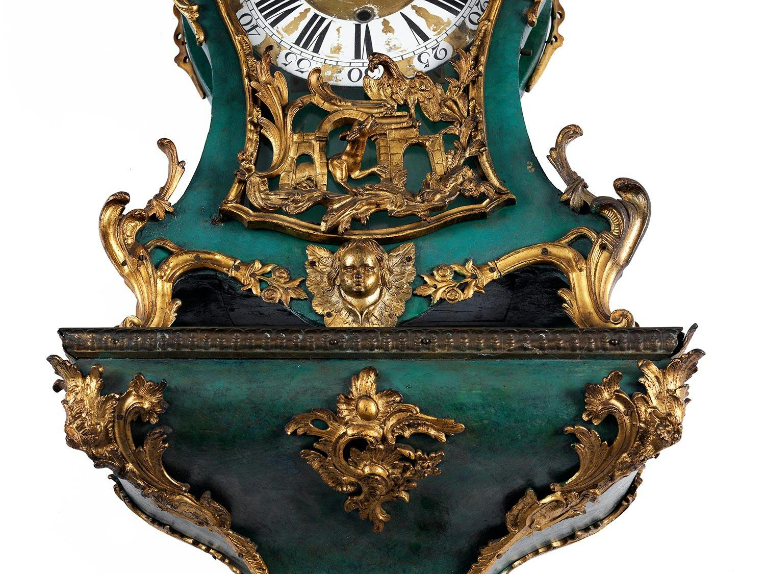 Detailabbildung: Mainzer Louis XV-Pendule