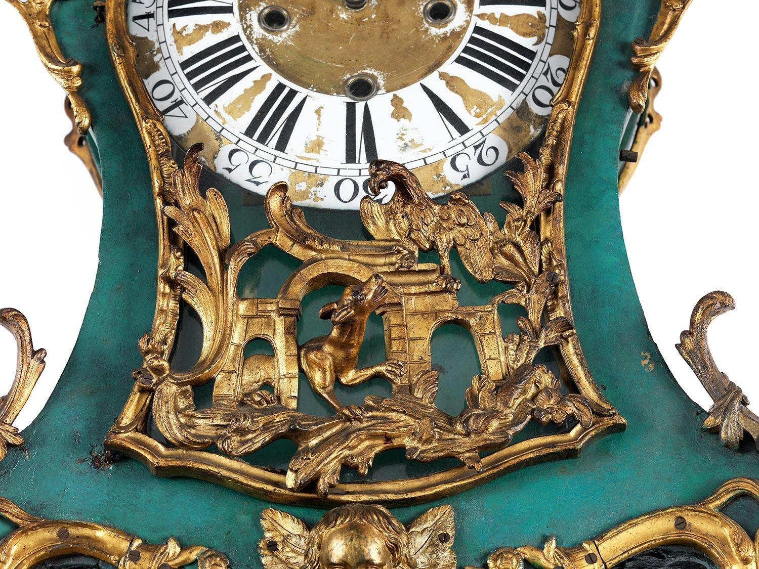 Detailabbildung: Mainzer Louis XV-Pendule