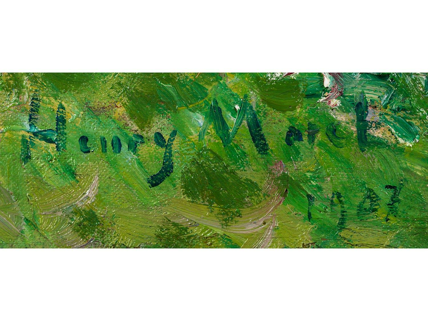 Detailabbildung: Henry Moret, 1856 Cherbourg – 1913 Paris