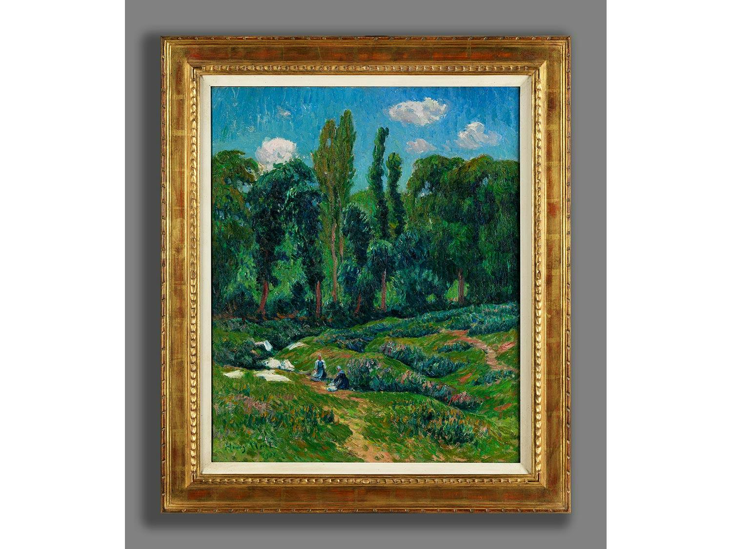 Detailabbildung: Henry Moret, 1856 Cherbourg – 1913 Paris