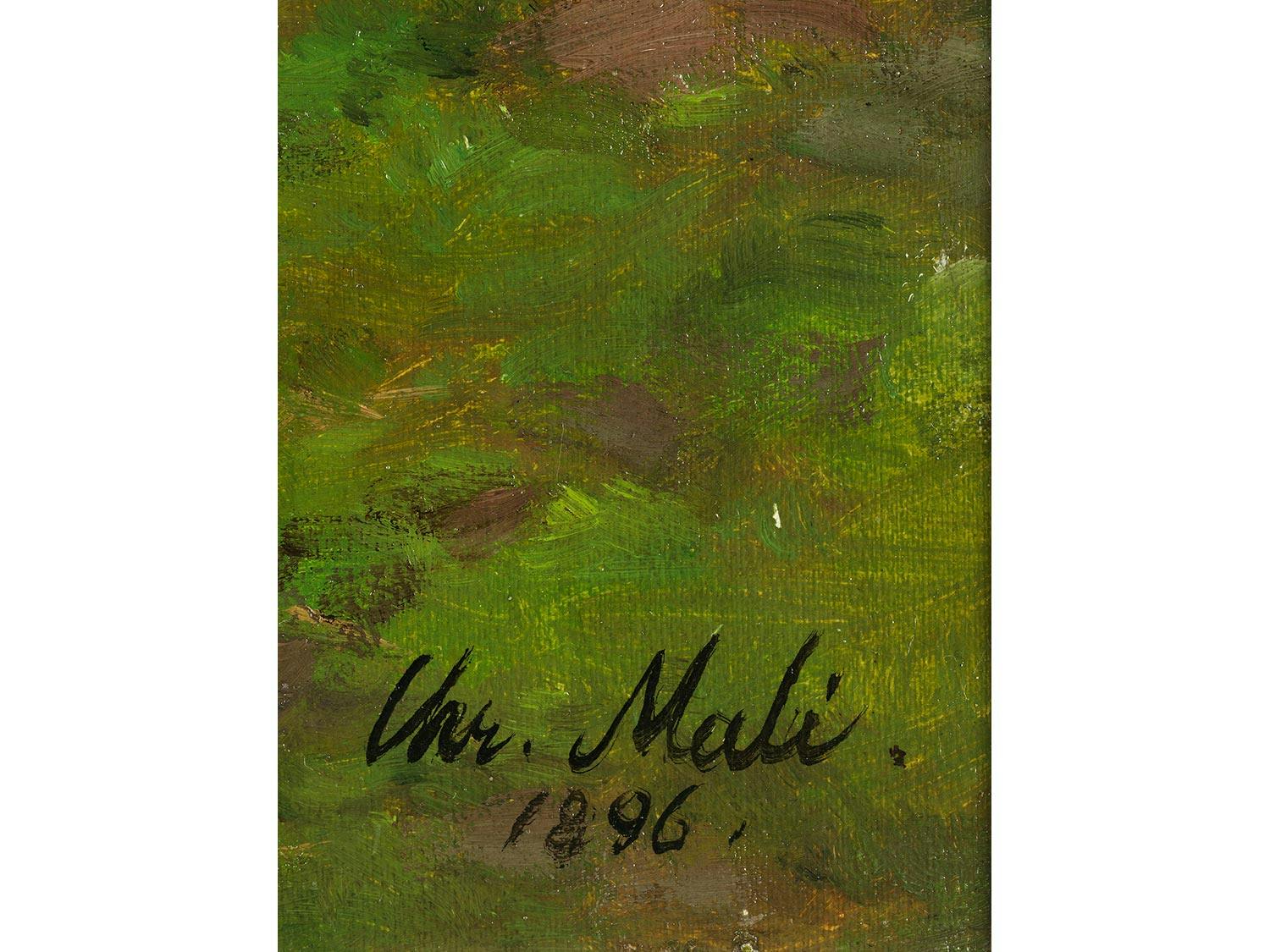 Detailabbildung: Christian Mali, 1832 Broekhuizen – 1906 München