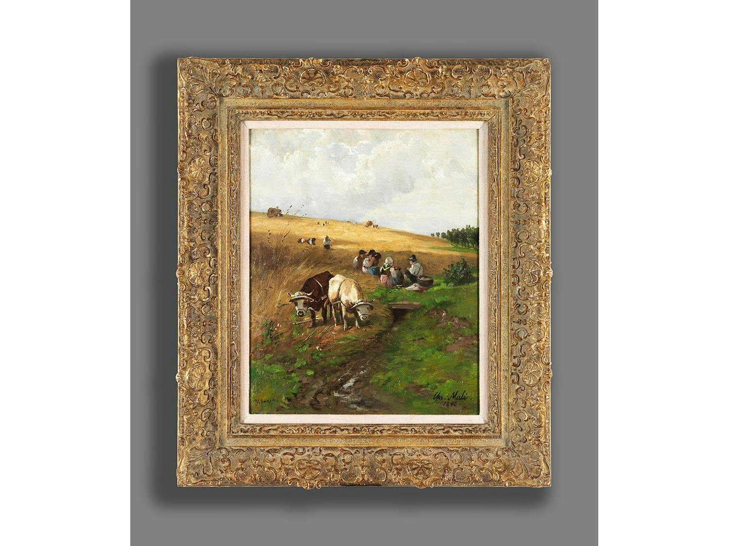 Detailabbildung: Christian Mali, 1832 Broekhuizen – 1906 München