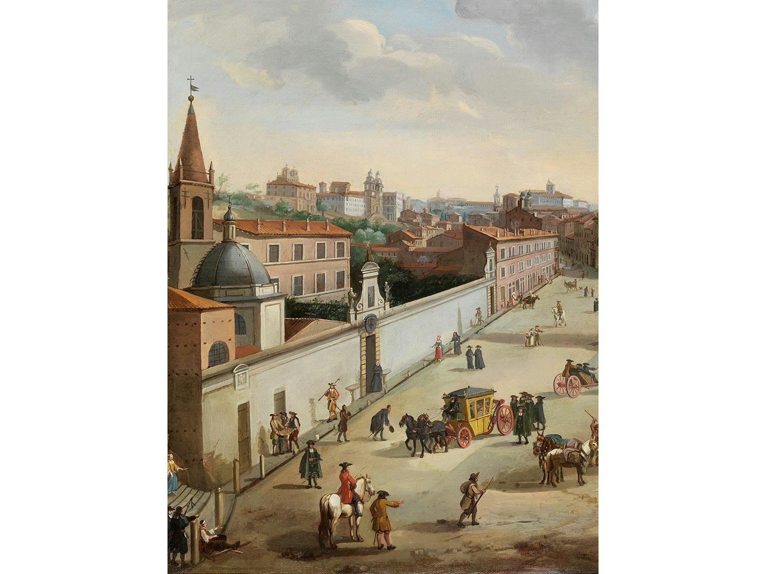 Detailabbildung: Gaspar van Wittel, auch genannt „Gaspare Vanvitelli“, 1653 Amersfoort bei Utrecht – 1736 Rom