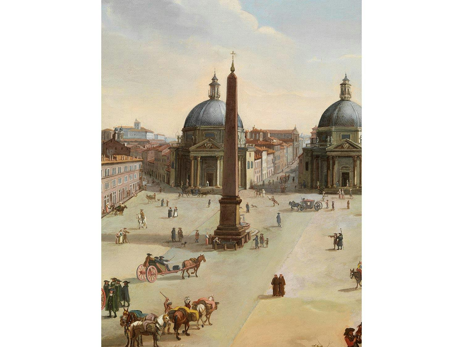 Detailabbildung: Gaspar van Wittel, auch genannt „Gaspare Vanvitelli“, 1653 Amersfoort bei Utrecht – 1736 Rom