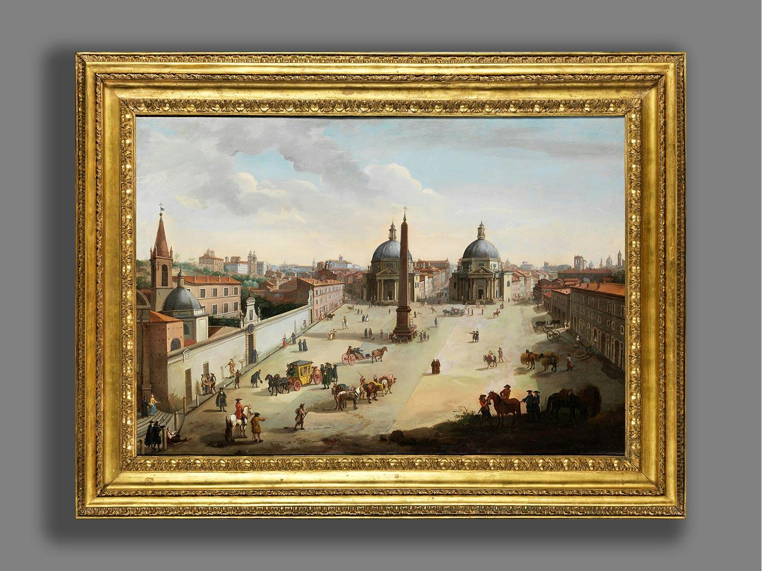 Detailabbildung: Gaspar van Wittel, auch genannt „Gaspare Vanvitelli“, 1653 Amersfoort bei Utrecht – 1736 Rom