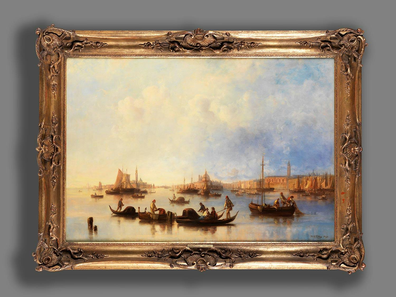 Detailabbildung: Josef Carl Berthold Püttner, 1821 Plan, Böhmen – 1881 Vöslau