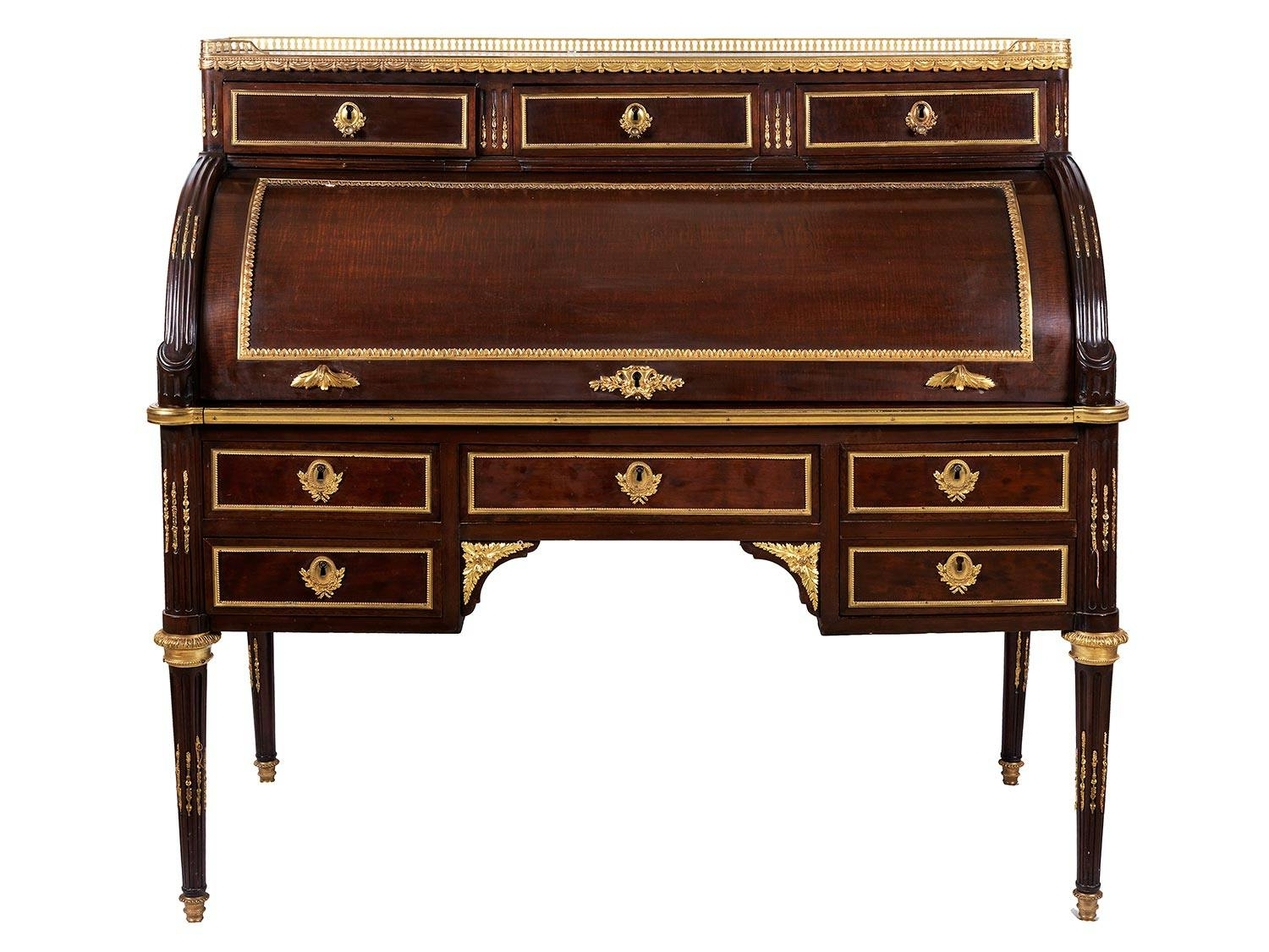 Detailabbildung: Zylinderbureau