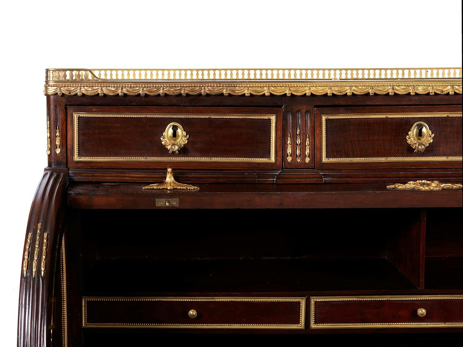 Detailabbildung: Zylinderbureau