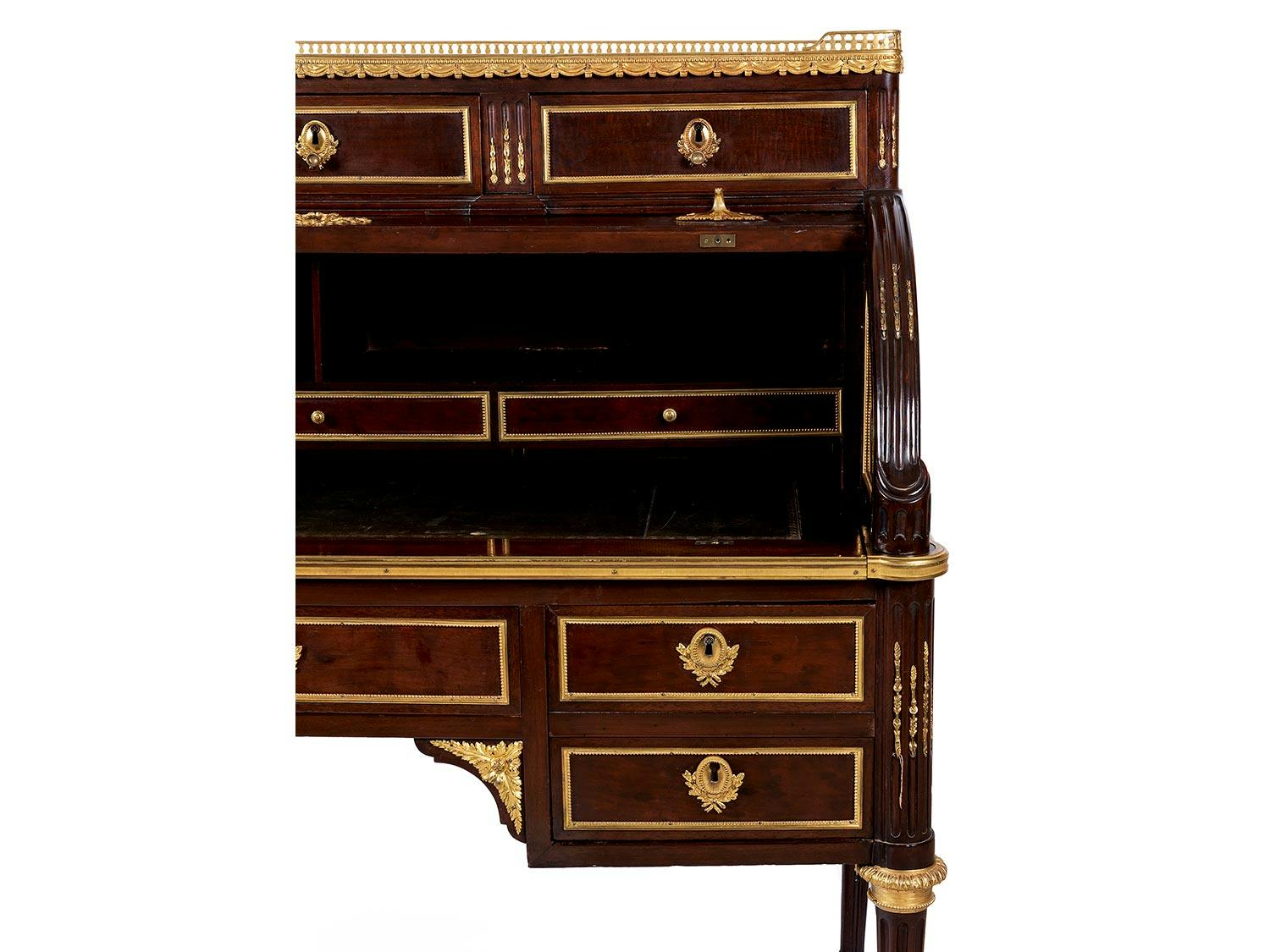 Detailabbildung: Zylinderbureau