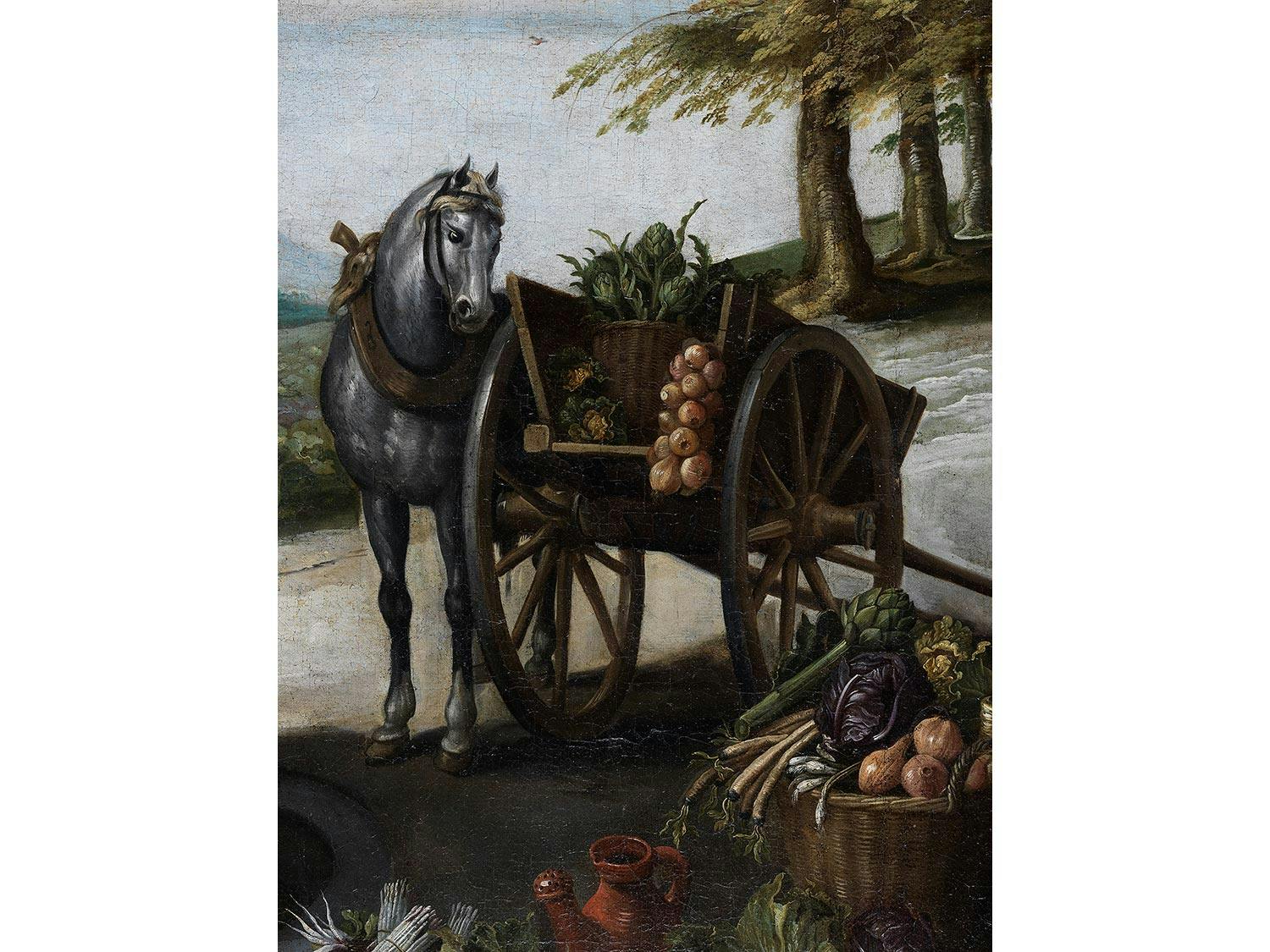 Detailabbildung: Jan Brueghel d. J. (1601 – 1678) und Victor Wolfvoet (1612 – 1652)