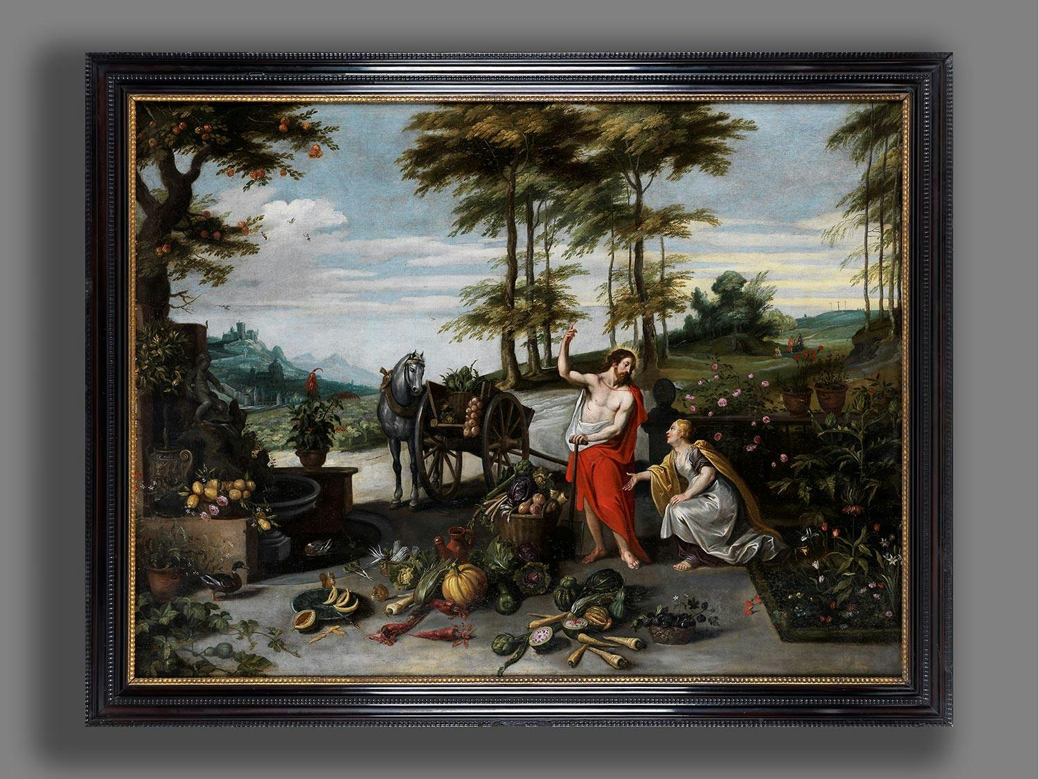 Detailabbildung: Jan Brueghel d. J. (1601 – 1678) und Victor Wolfvoet (1612 – 1652)