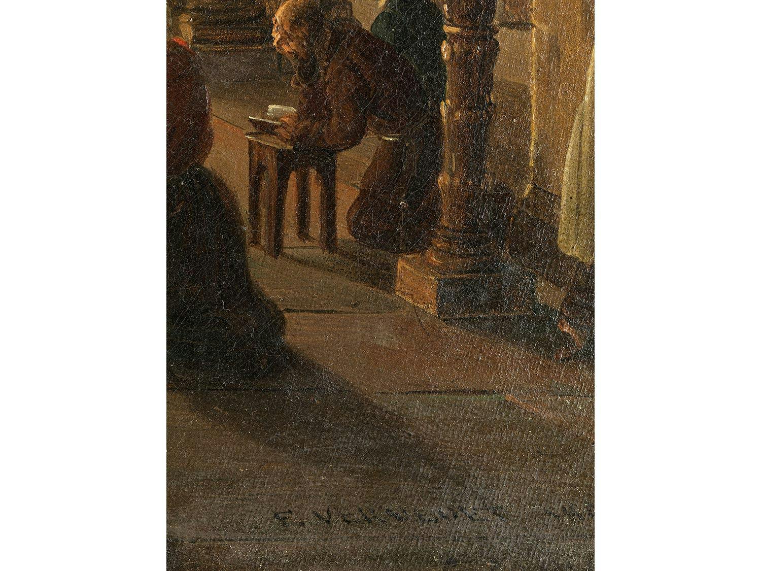 Detailabbildung: Frans Vervloet, 1795 Mechelen – 1872 Venedig