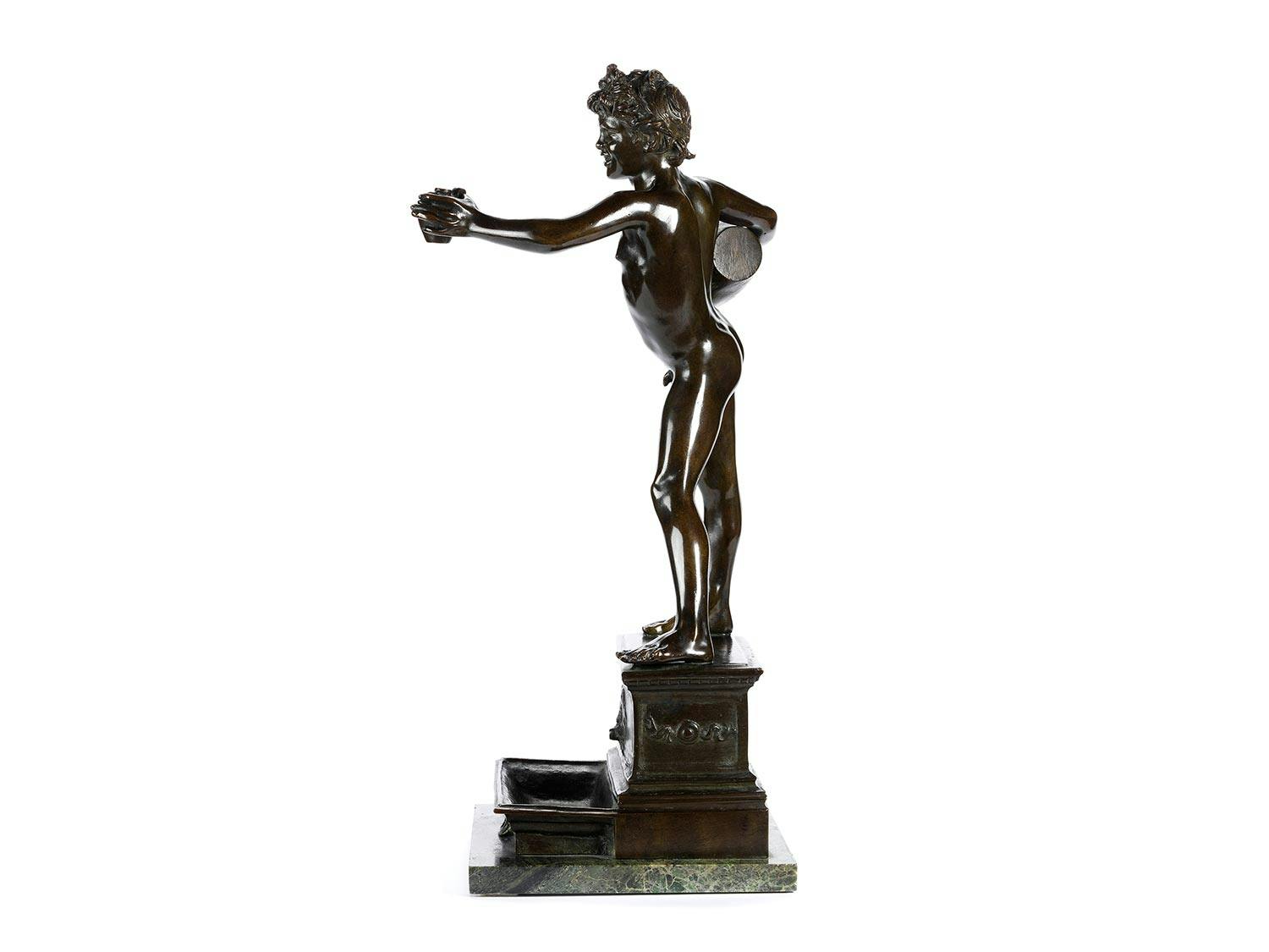 Detailabbildung: Vincenzo Gemito, 1852 Neapel – 1929 ebenda, zug.