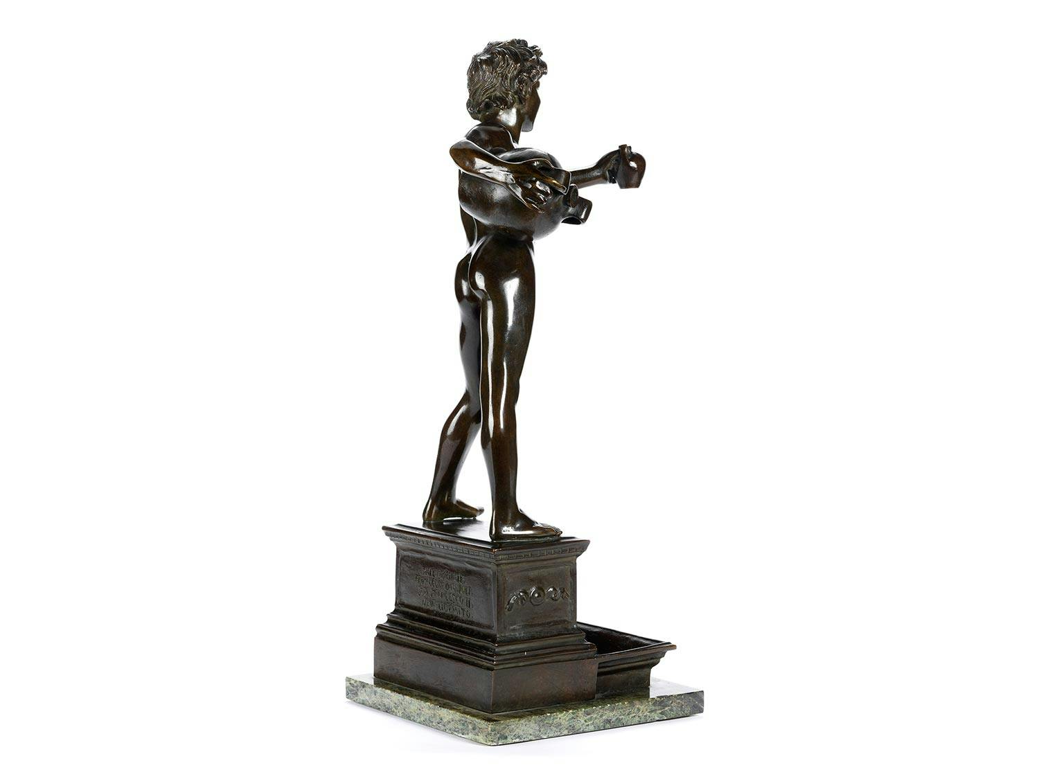 Detailabbildung: Vincenzo Gemito, 1852 Neapel – 1929 ebenda, zug.