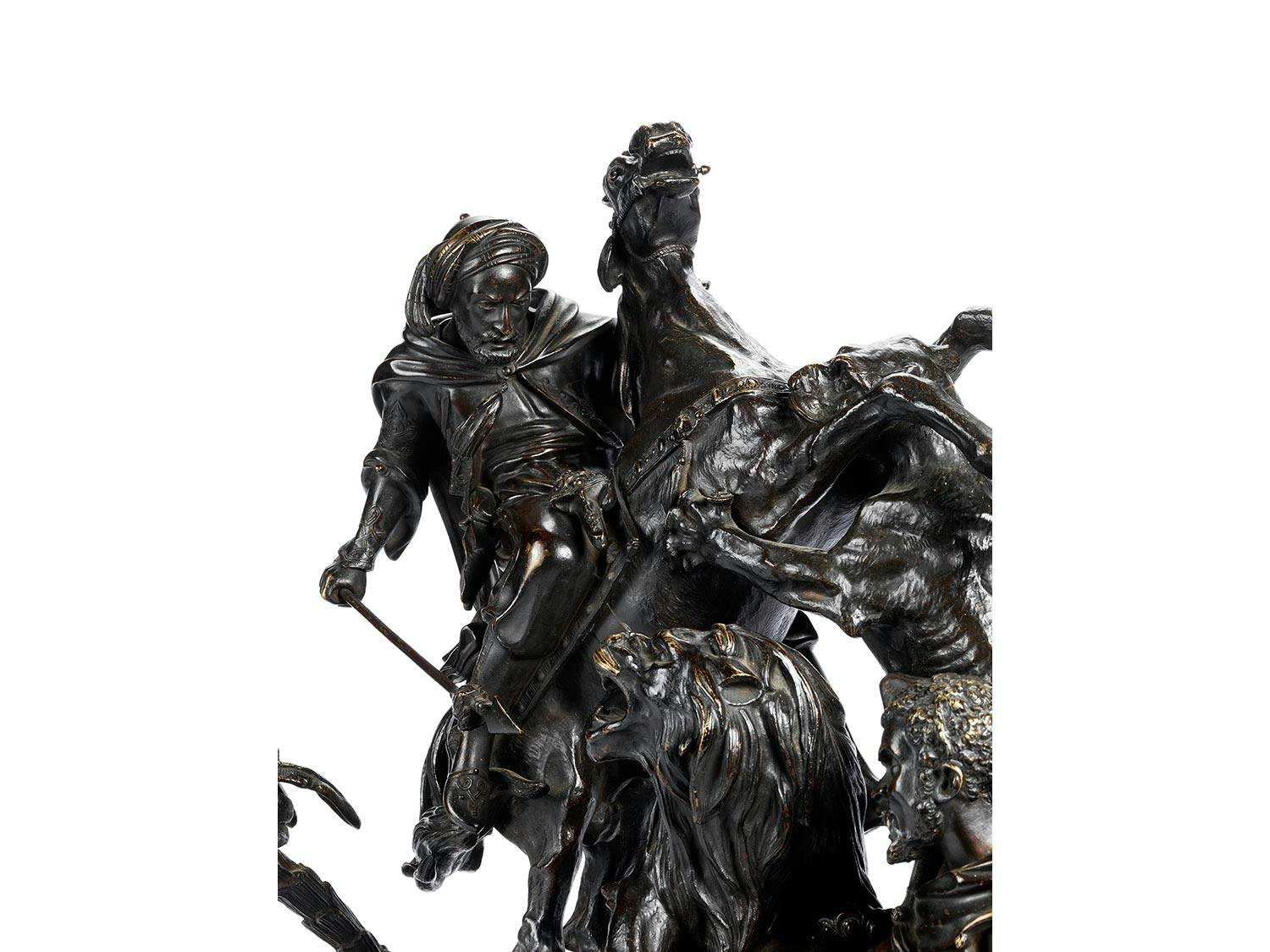 Detailabbildung: Antoine Louis Barye, 1796 Paris – 1875 ebenda, Art des