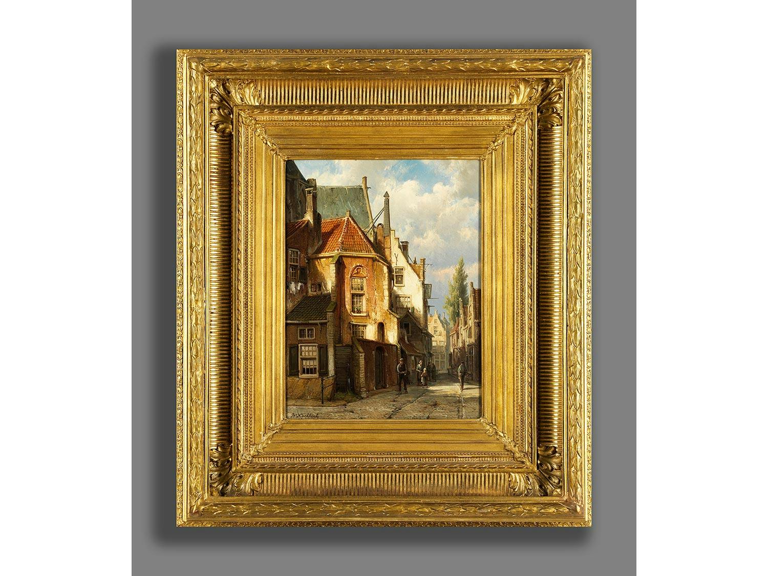 Detailabbildung: Willem Koekkoek, 1839 Amsterdam – 1895