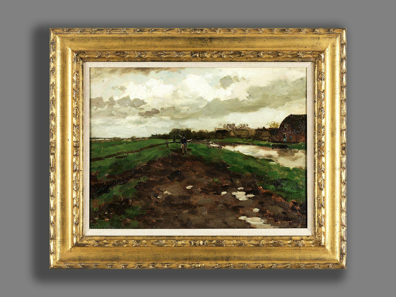 Detailabbildung: Johan Hendrik Weissenbruch, 1824 Den Haag – 1903 ebenda